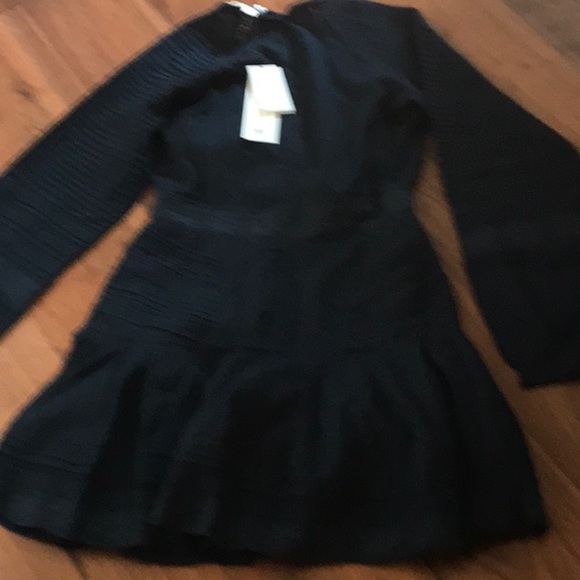 Veronica Beard Addilyn Mini Dress Color INK Size 2 New With Tags! - Picture 9 of 9